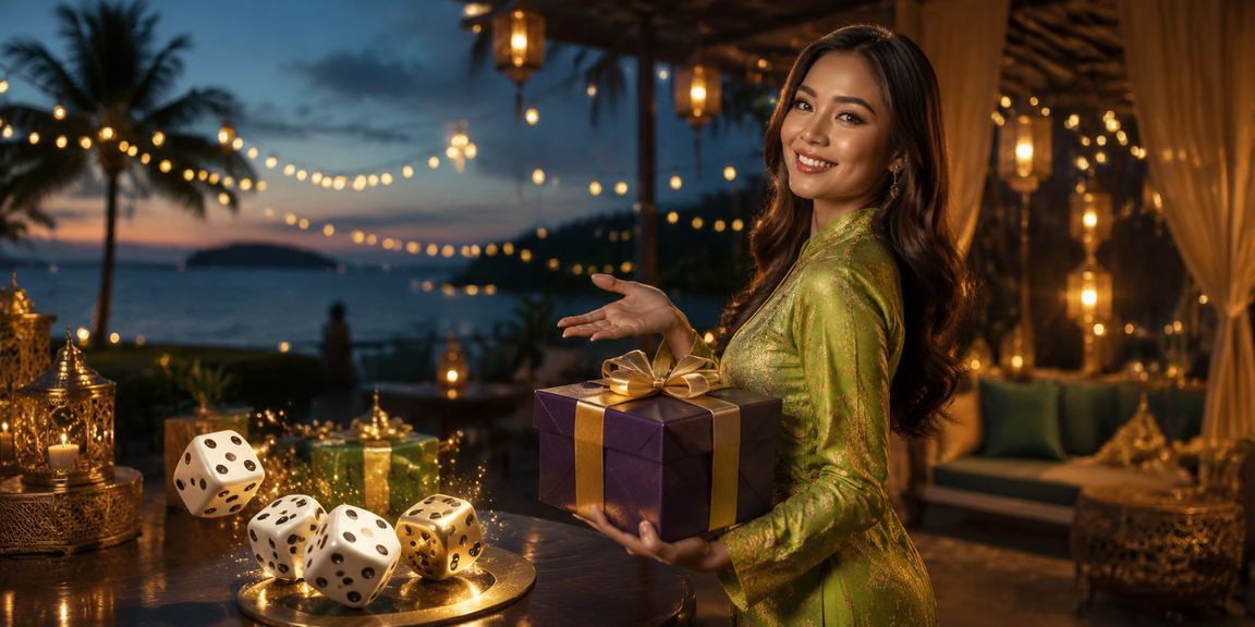 Pengalaman permainan dadu semasa Hari Raya di Langkawi dengan platform 1008