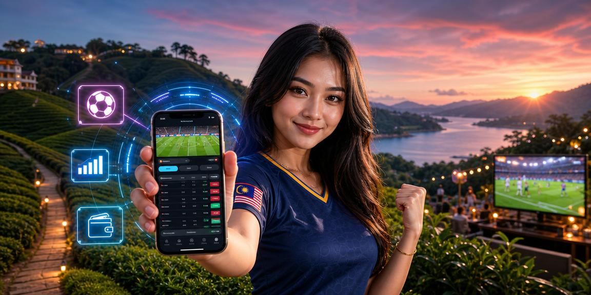 Aplikasi kasino mudah alih 1008 Malaysia pada skrin telefon pintar