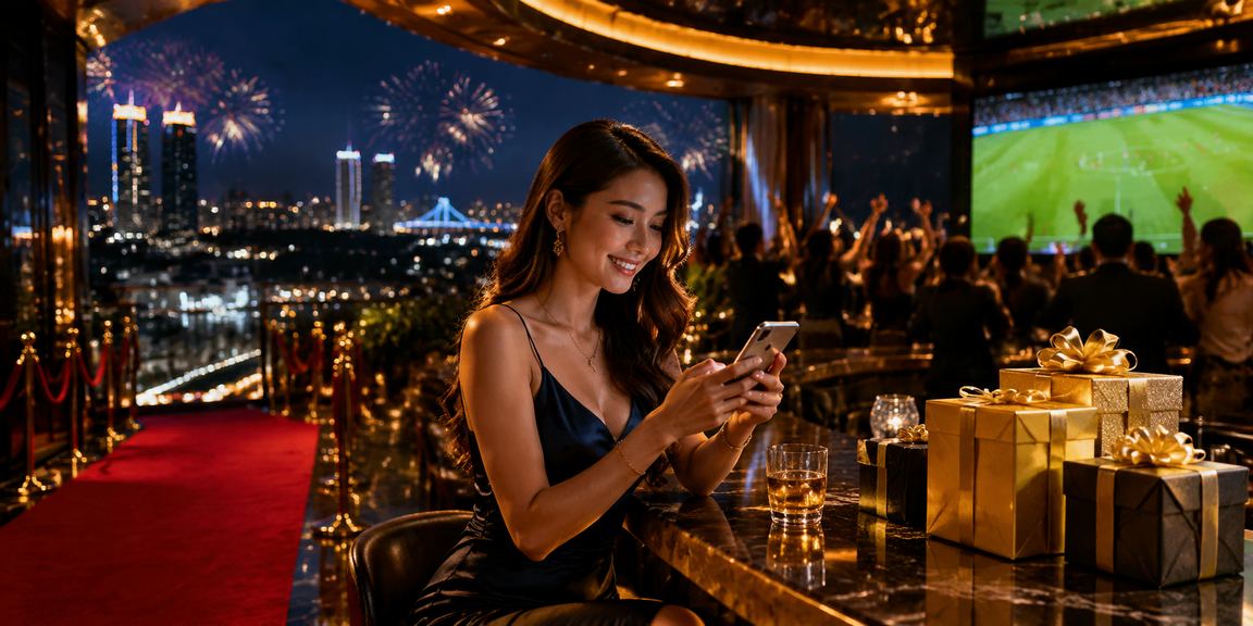 Pengguna Seremban bermain blackjack dalam talian menggunakan telefon Android di platform 1008
